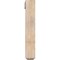 Ekena Millwork Thorton Craftsman Smooth Bracket w/ Offset Brace, Douglas Fir, 5 1/2"W x 22"D x 34"H BKT0604X22X34THR04SDF - alternate 3